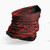Papua New Guinea Neck Gaiter - Floral Tattoo Red 3