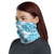 Polynesian Neck Gaiter - Camo Poly Patterns Hibiscus 06 1
