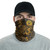 American Samoa Neck Gaiter - Turtle Hibiscus Gold 2