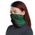 Cook Islands Neck Gaiter - Floral Tattoo Green 1