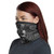 Tuvalu Neck Gaiter - Turtle Hibiscus Black 1