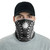 Nauru Neck Gaiter - Tribal Pattern White 2