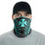 Wallis And Futuna Neck Gaiter - Tribal Pattern Turquoise 2