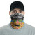 Polynesian Custom Personalised Neck Gaiter - Tribal Floral Pattern 2