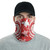 Papua New Guinea Neck Gaiter - Turtle Tentacle White Red 2
