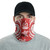 Vanuatu Neck Gaiter - Turtle Tentacle White Red 2