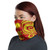 Nauru Neck Gaiter - Turtle Tentacle Gold 1