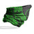 Chuuk Neck Gaiter - Polynesian Pattern Green 4
