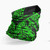 Hawaii Neck Gaiter - Polynesian Pattern Green 3