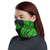 New Caledonia Neck Gaiter - Polynesian Pattern Green 1