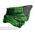 New Caledonia Neck Gaiter - Polynesian Pattern Green 4
