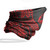 Tonga Neck Gaiter - Polynesian Pattern Red 4