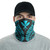 Hawaii Neck Gaiter - Polynesian Pattern Turquoise 2