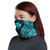 Hawaii Neck Gaiter - Polynesian Pattern Turquoise 1