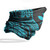 Hawaii Neck Gaiter - Polynesian Pattern Turquoise 4