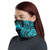 Samoa Neck Gaiter - Polynesian Pattern Turquoise 1