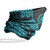 Samoa Neck Gaiter - Polynesian Pattern Turquoise 4