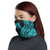 Tuvalu Neck Gaiter - Polynesian Pattern Turquoise 1