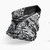 Northern Mariana Islands Neck Gaiter - Polynesian Pattern White 3