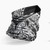 Pohnpei Neck Gaiter - Polynesian Pattern White 3
