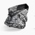 Tonga Neck Gaiter - Polynesian Pattern White 3