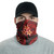 American Samoa Neck Gaiter - Plumeria Red 2