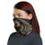 American Samoa Neck Gaiter - Tribal Wave Gold 1