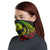 American Samoa Neck Gaiter - Tribal Wave Reggae 1