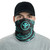 Hawaii Neck Gaiter - Tribal Wave Turquoise 2