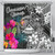 American Samoa Shower Curtain - Turtle Floral 1