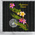 American Samoa Polynesian Shower Curtain - Plumeria Tribal 3