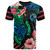 Tonga T-Shirt - Polynesian Pride with Hibicus Flower Tribal Pattern