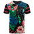 Yap T-Shirt - Polynesian Pride with Hibicus Flower Tribal Pattern