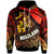 Hawaii Custom Personalised Polynesian Hoodie - Mililani High School The Trojans Pride Tribal Pattern