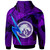 Hawaii Custom Polynesian Hoodie - Pearl City High School Horse and Thunder with Tribal Pattern
