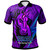 Hawaii Custom Polynesian Polo Shirt - Pearl City High School Horse and Thunder with Tribal Pattern