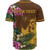 Hawaii Custom Personalised Baseball Shirt - Mililani Trojan High School Hawaiian Tropical Flowers Baseball Shirt 2