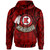 Hawaii Kahuku High & Intermediate School Custom Hoodie - Hawaii Kahuku High School Polynesian With Triangle Stylized Pattern