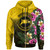 Hawaii Custom Personalised Hoodie - Nanakuli High and Intermediate School Hawaiian Tropical Flowers Hoodie 2