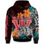 Hawaii Custom Personalised Hoodie - Waialua High and Intermediate School Polynesian Tribal Pattern
