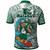 Hawaii Custom Personalised Polo Shirt - Moloka'i High School Surfing Farmer With Polynesian Tribal Patterns