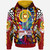 Tonga Custom Personalised Hoodie - Vava'u High School With Sea Turtle And Humpback Whale Polynesian Culture Pride