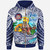 Hawaii Custom Personalised Hoodie - Waianae High School Tribal Tiki SeaRiders Polynesian Pride Hoodie