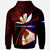 American Samoa Hoodie - American Samoa Independence Day With State Flag And Marijuana Leaf Polynesian Style