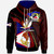 American Samoa Hoodie - American Samoa Independence Day With State Flag And Marijuana Leaf Polynesian Style