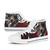 Hawaii High Top Shoes - Kalani High School Polynesian Tribal Pattern