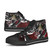 Hawaii High Top Shoes - Kalani High School Polynesian Tribal Pattern