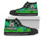 Hawaii High Top Shoes - Konawaena High School Polynesian Tribal Pattern