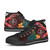 Hawaii High Top Shoes - Lahainaluna High School Polynesian Tribal Pattern