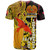 Papua New Guinea T-Shirt - Custom PNG Independence Day With Raggiana Bird-of-Paradise Polynesian Grunge Style T-Shirt